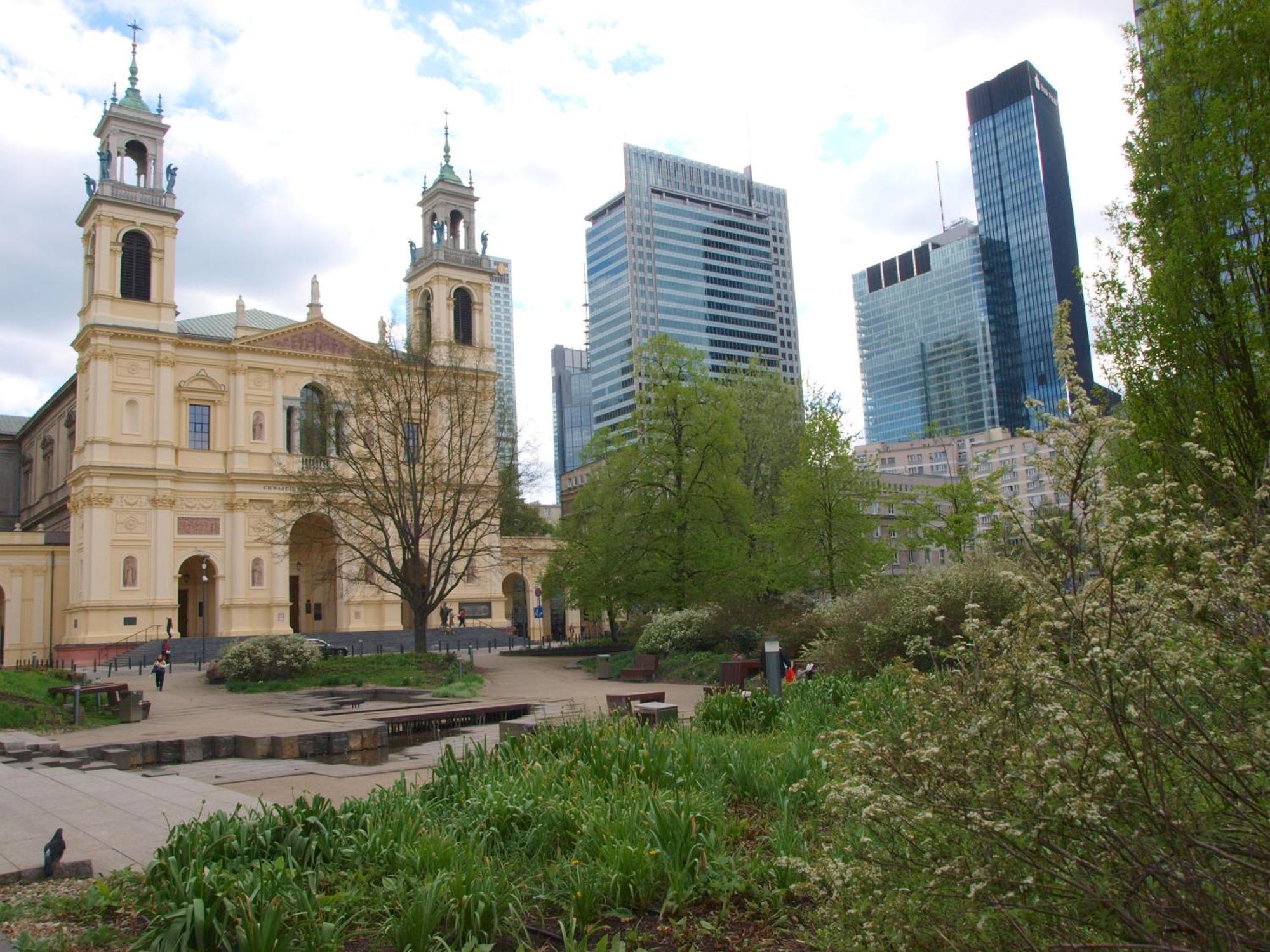 Apartament Rondo Onz Warsaw Luaran gambar
